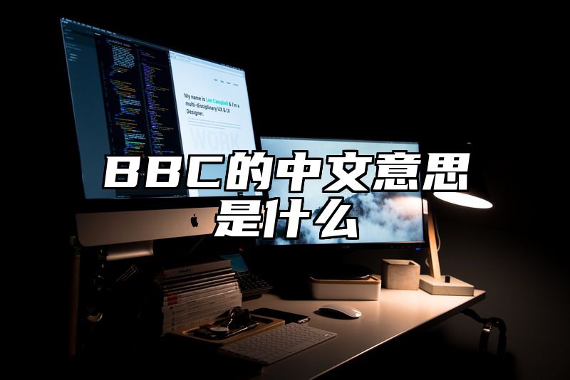 BBC的中文意思是什么